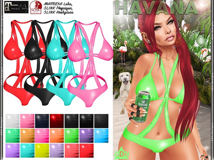 [AdN] DEMO HAVANA (Slink hourglass physique Maitreya Lara)