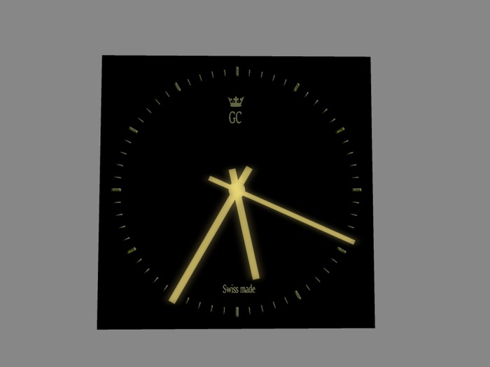 Mesh Wall clock (realtime)
