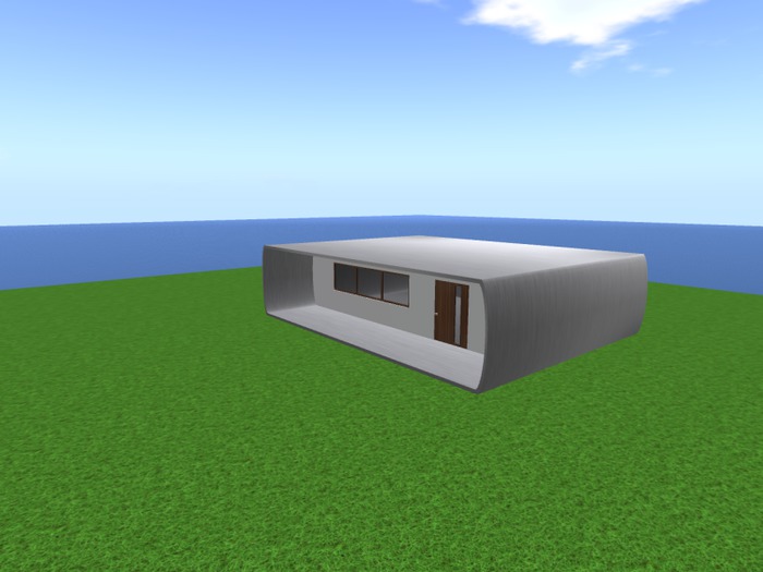 Mesh Minimal House (5 prim)
