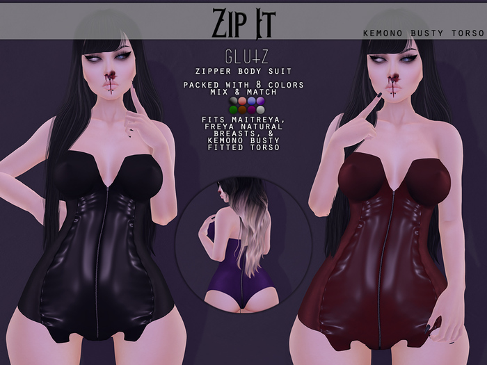 glutz . zip it . kemono busty