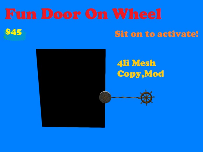 Fun Door Door on Wheel