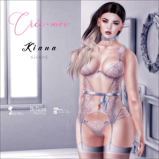 ~~Cree-moi~~Kiana Shape for Lelutka  Chloe Bento Head