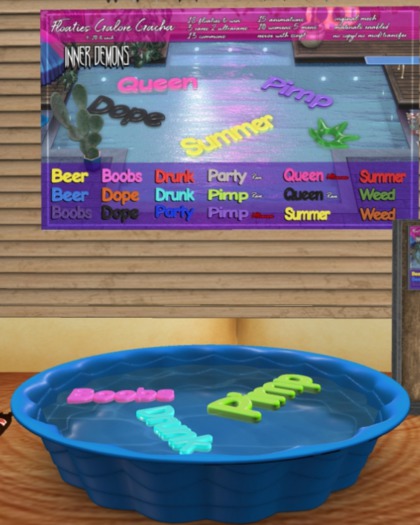 {ID} Queen Floatie Black RARE {BOXED}