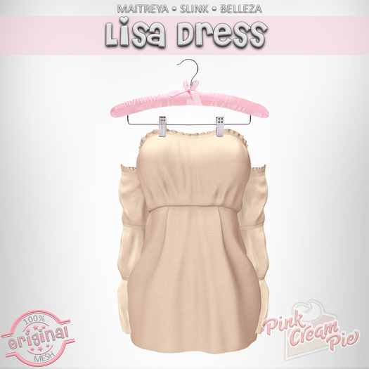 !PCP :: Lisa Dress [Beige]