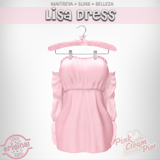 !PCP :: Lisa Dress [Light Pink]