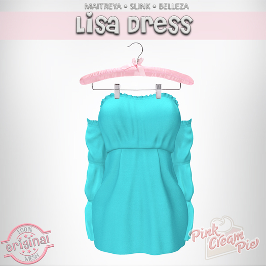 !PCP :: Lisa Dress [Turquoise]
