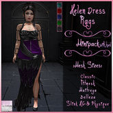 Helen Dress With Hud Rags
