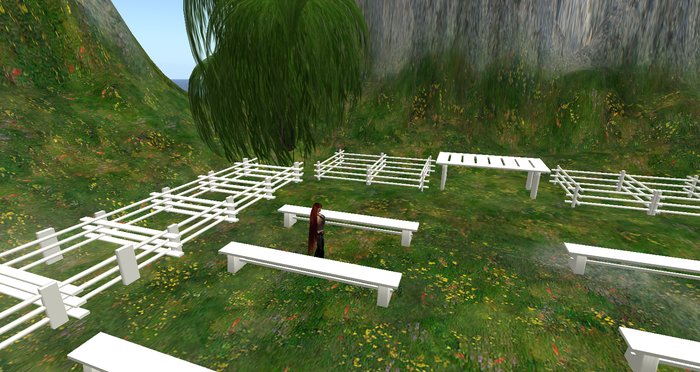 auctions set white 16 prims