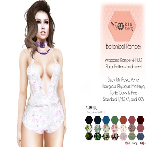 FC Botanical Romper  *ADD ME DO NOT REZ*