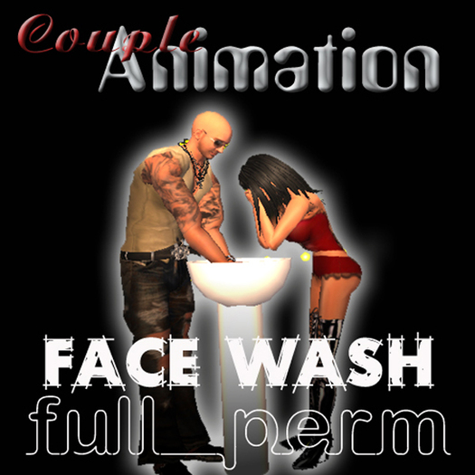FULL PERM ANIMATION "FACE WASH 2" 