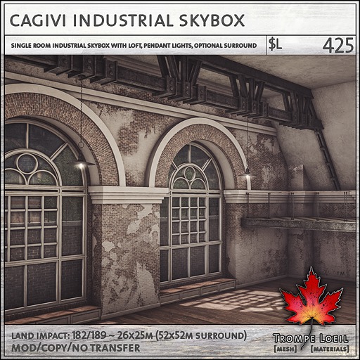 Trompe Loeil - Cagivi Industrial Skybox [mesh]