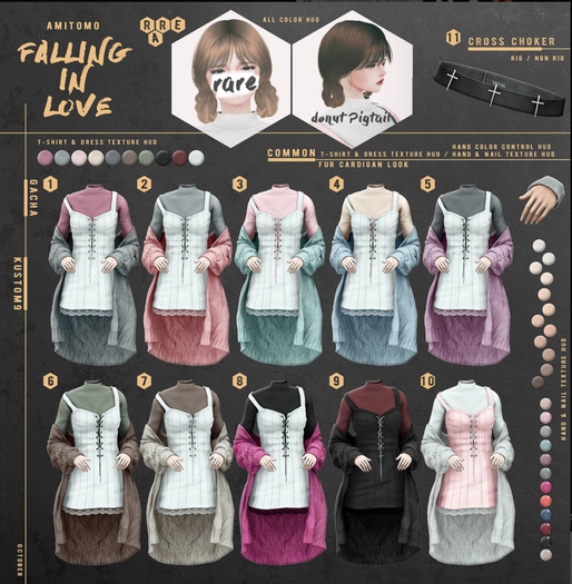 AMITOMO / Falling In Love GACHA / M / 2