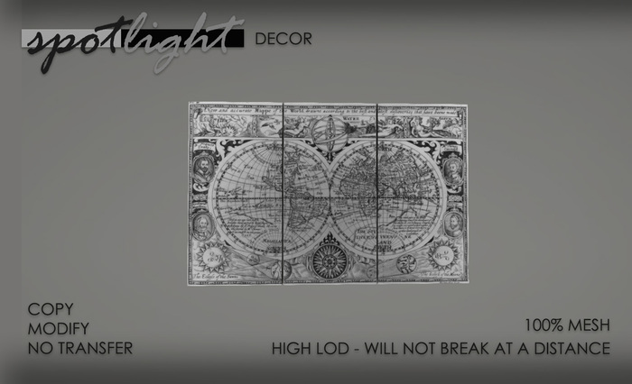 Spotlight - World Map Wall Hanging