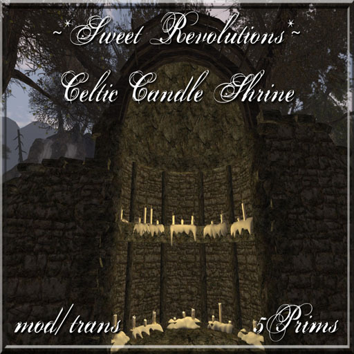 ~*SR*~ Celtic - Candle Shrine m/t Box