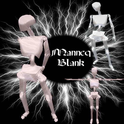 CBX Manneq Rigged Avatar (Blank)