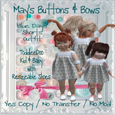 MBB * Blue Days Shorts Outfit (TD&Bebe)