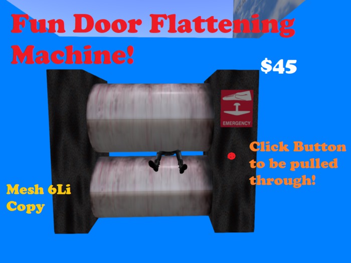 Fun Door Flattening Machine