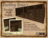 Second Life Marketplace - ~SG~ Dark Brown Double Stall Stable (copiable)