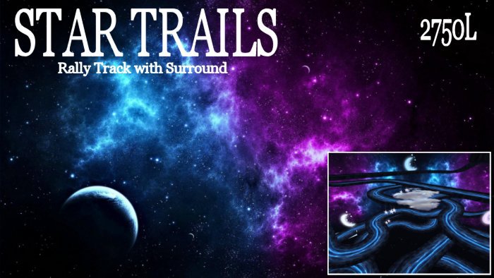Star Trails Rally Track