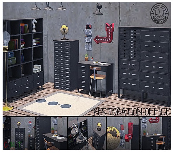[IK] Restoration Office - Desk RARE