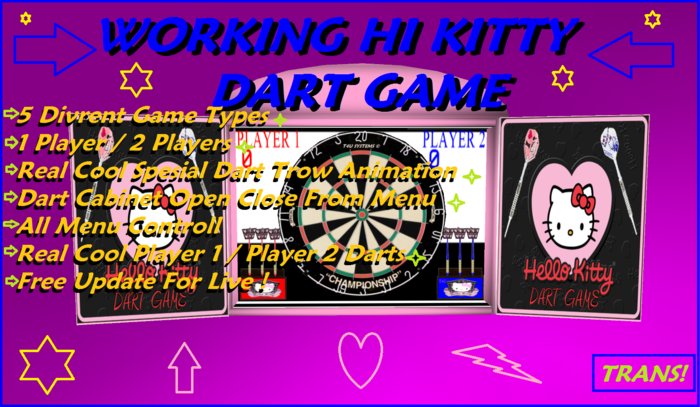 HK WORKING DART GAME BOXET