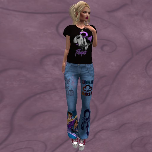 Prince tribute outfit