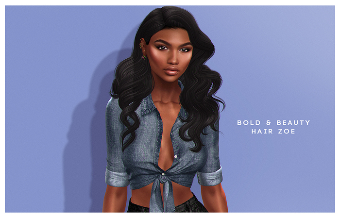 Bold & Beauty :: Hair :: Zoe - Extra Colors.