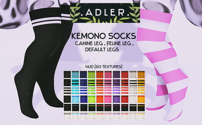 +GO+ [HB] - Kemono Socks ( Canine\Feline\Default)