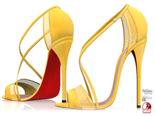 Garbaggio // Taylor Sandals - Yellow