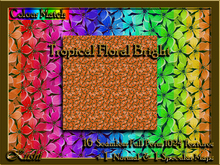 !Kushi! TropicalFloralBRIGHT Textures -WEAR TO UNPACK