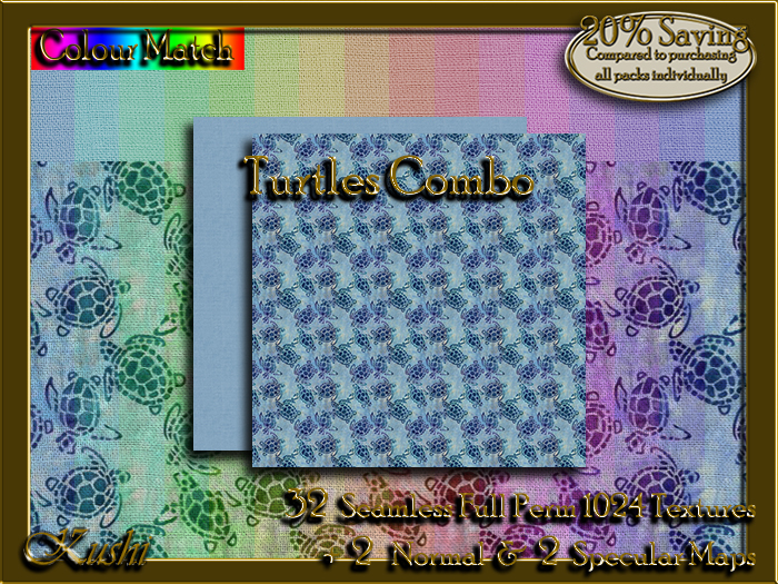 Turtles Combo Textures