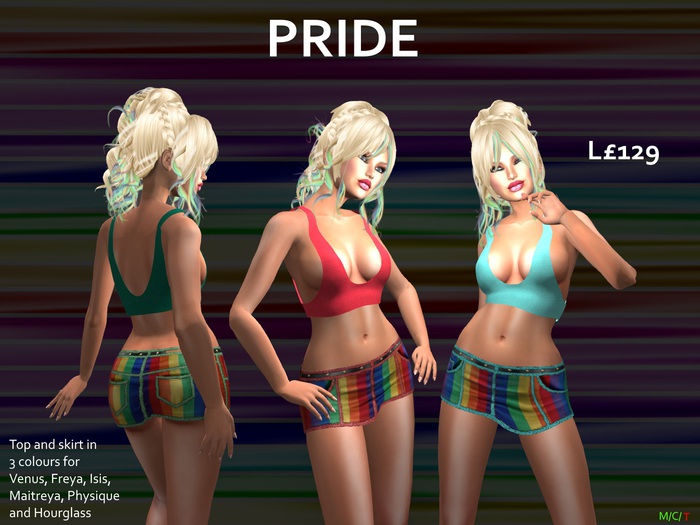 (BB design) Pride Rainbow (wear me)