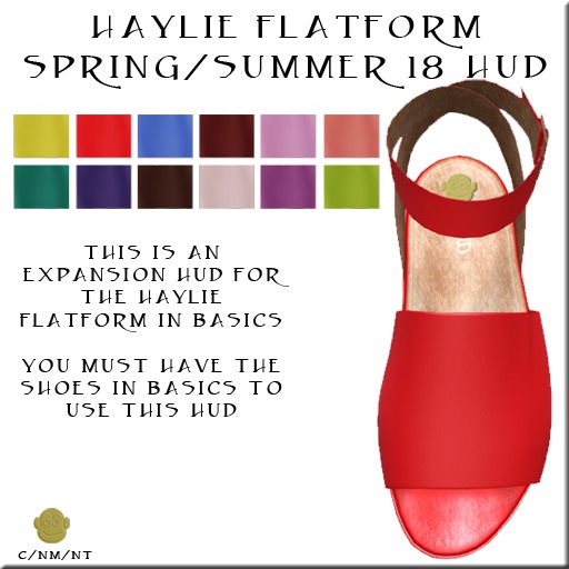 BM Haylie Flatforms SS18 HUD
