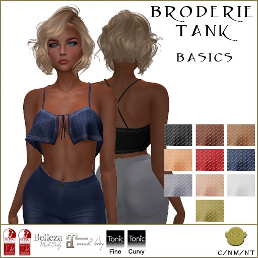 BM Broderie Tank Basics DEMO