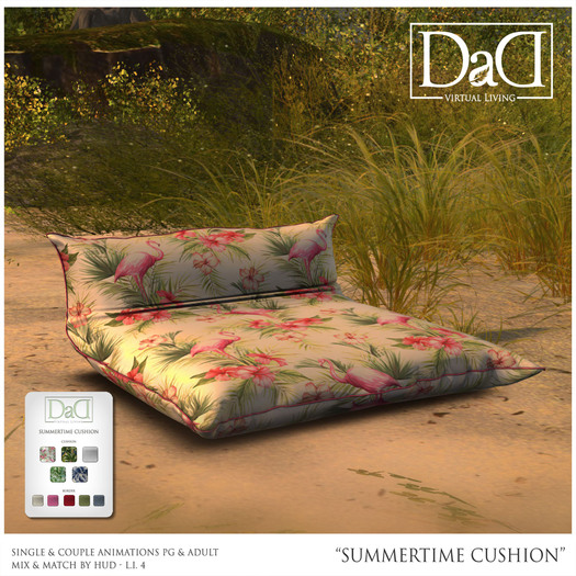 Summertime Cushion" PG