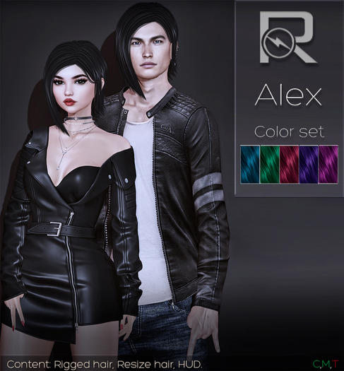 =Reflex= Alex hair-Color set(wear me)