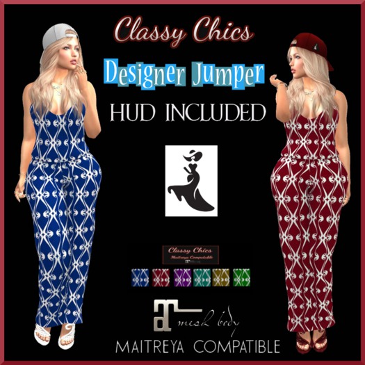 Classy Chics - Exclusive Designer Jumpsuit & HUD Maitreya