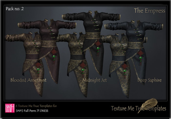 TMTtplts The Empress template pack 2 [WY] Full Perm 71 DRESS