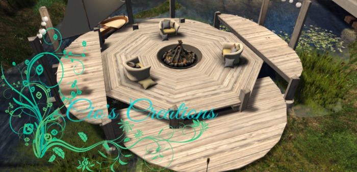 Cio's Creations - Wood Dock