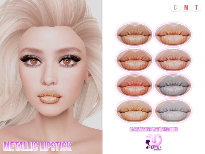 morphic. Metallic Lipstick (Lelutka)