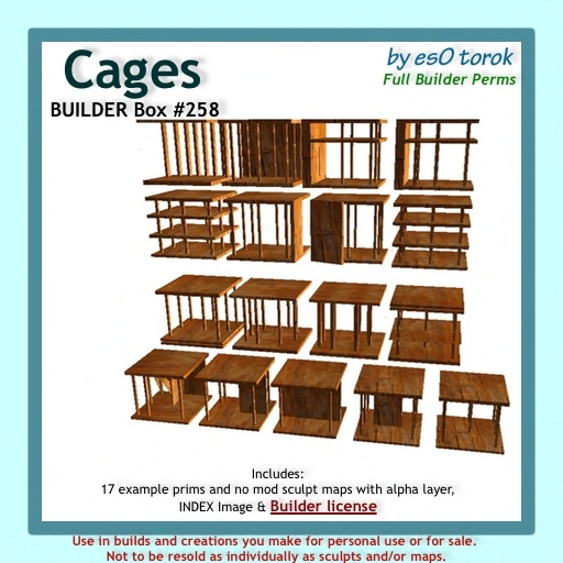 Cages Builder Box 258