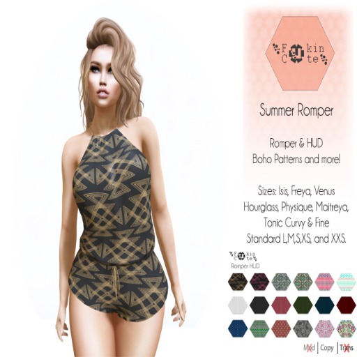 FC Summer Romper DEMO *ADD ME DO NOT REZ*