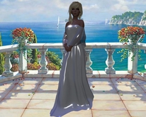 *LD* Maitreya Latex Wedding Dress