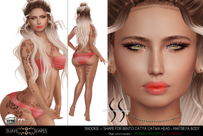 SUAVE SHAPES - [SNOOKIE] CATWA CATYA, MAITREYA