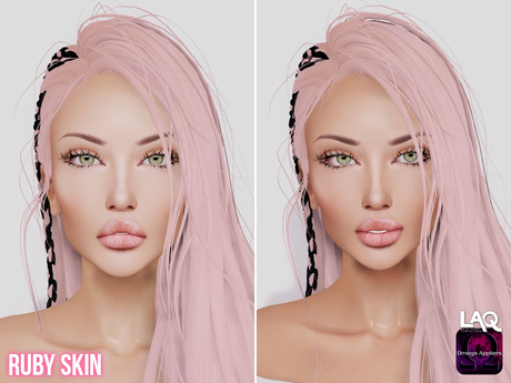 Ruby Pastel Skin Second Life Marketplace - morphic. Ruby Skin Tone 03