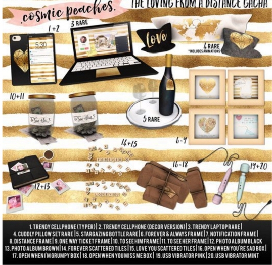 .cosmic peaches.  - Open When I'm Grumpy