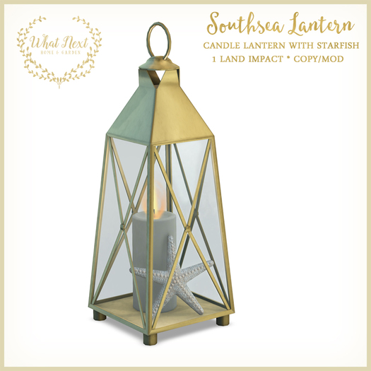 Second Life Marketplace {what next} Southsea Lantern (boxed)