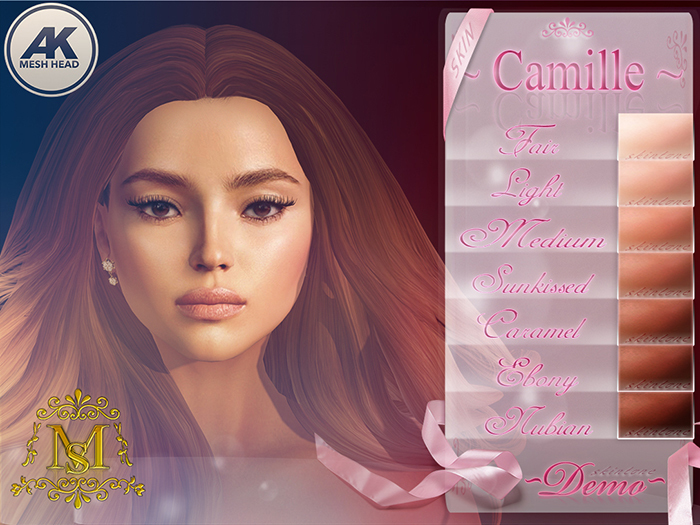 {Meghindo's} ~ Camille ~ Skin Applier ~ Akeruka DEMO ~