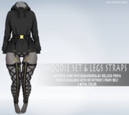 iS Hoodie Set BLACK