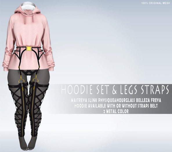 iS Hoodie Set PINK